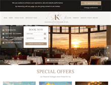 Tablet Screenshot of knockrannyhousehotel.ie